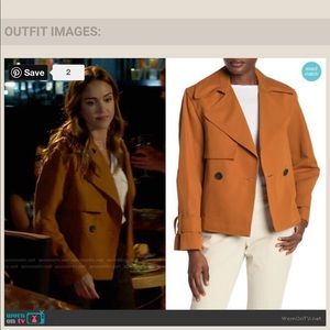 Vince – Cropped Belted Jacket M